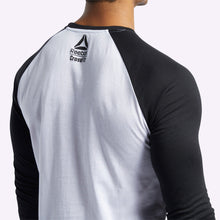 Load image into Gallery viewer, Reebok - Men's CrossFit FEF Raglan Tee - WHITE/BLACK