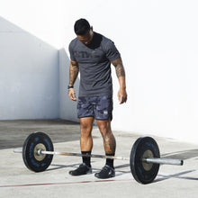 Load image into Gallery viewer, The WOD Life - Men's Classics Flux T-Shirt - Charcoal/Black