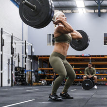 Load image into Gallery viewer, The WOD Life - Women's Balance Tights - Khaki