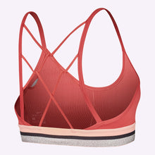 Load image into Gallery viewer, Nike Indy Women's Light-Support Sports Bra - CEDAR/BLEACHED CORAL/BLACK
