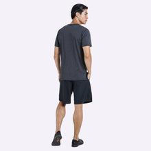 Load image into Gallery viewer, Nike Dri-FIT Breathe Men's Short-Sleeve Training Top - Black Heather/White
