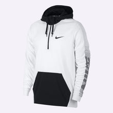 Load image into Gallery viewer, Nike - Dri-FIT Men's Fleece Training Hoodie - White/Black/Black
