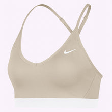 Load image into Gallery viewer, Nike Indy - Women's Sports Bra - Desert Sand/White
