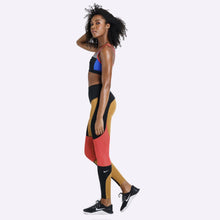 Load image into Gallery viewer, Nike Sport - Women's Distort Classic Medium Support Bra - Carbon Heather/Game Royal/White
